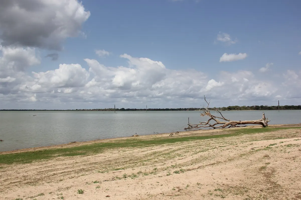 Open savannah plains at Burigi-Chato