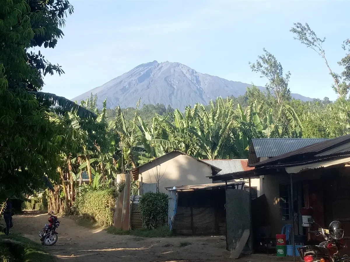 Panorama from Mount Meru