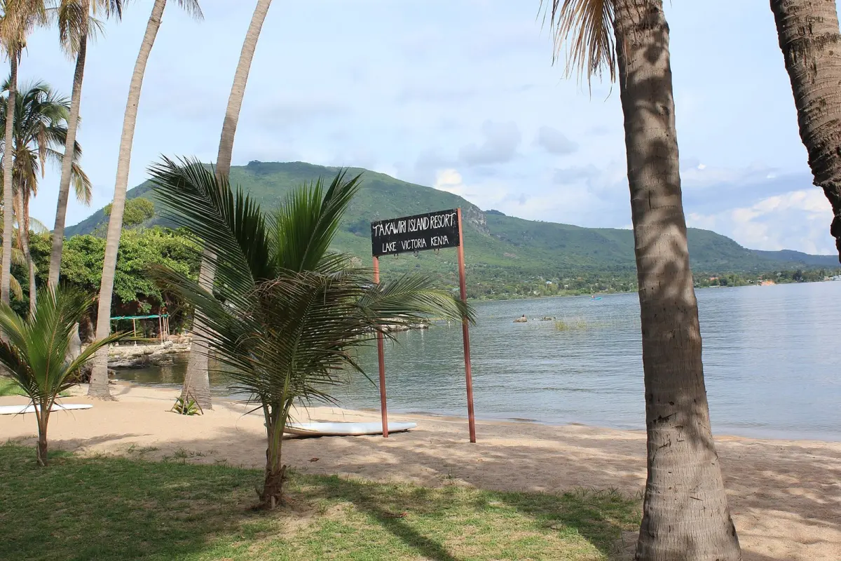 Saanane Island in Lake Victoria